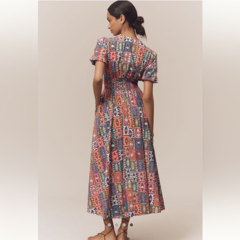 Anthropologie Katerina Button-Front Dress: Nancy McKie Edition - Picture 2 of 11